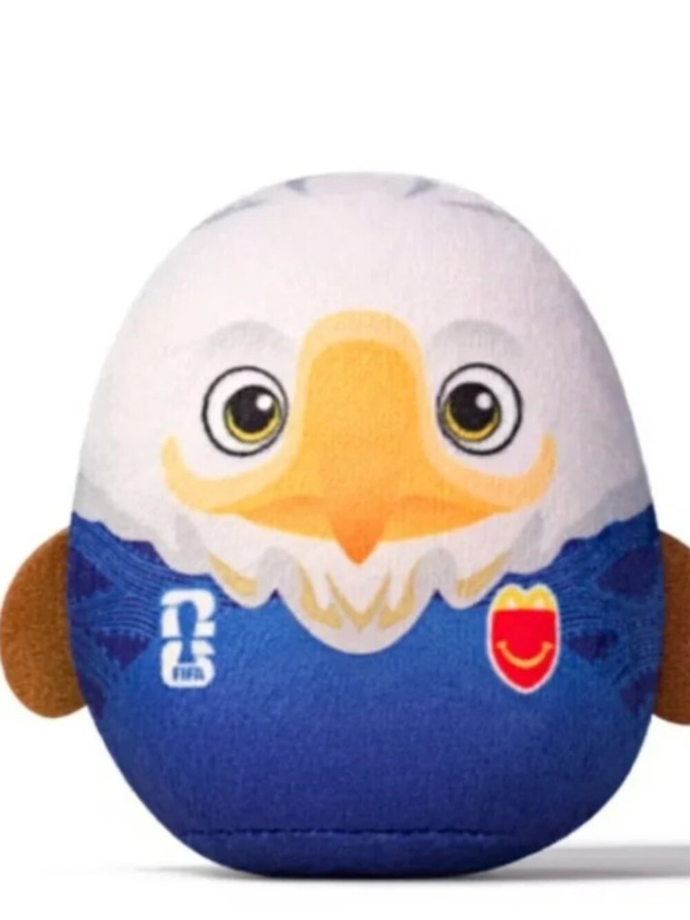 FIFA mcdonalds OOB New with tag eagle squishmallow #3 clutch